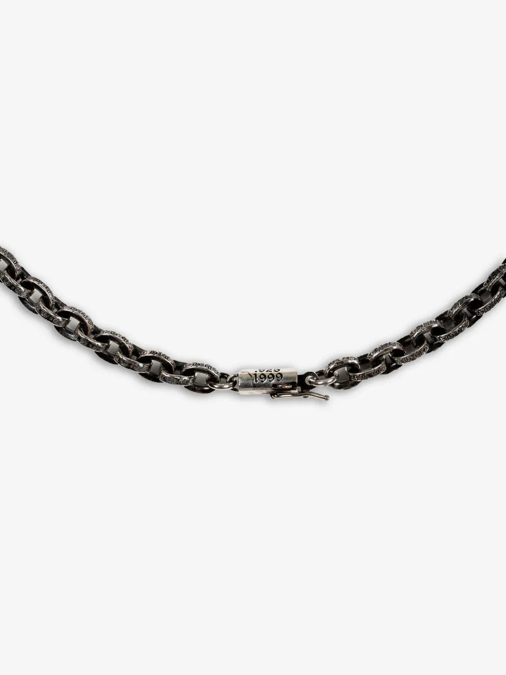 クロム ハーツ シルバー ペーパー チェーン ネックレス 30インチ(約76cm)
